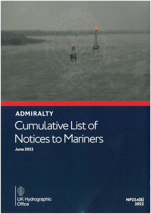 NP234B 25 (2025) - Cumulative List of notices to Mariners