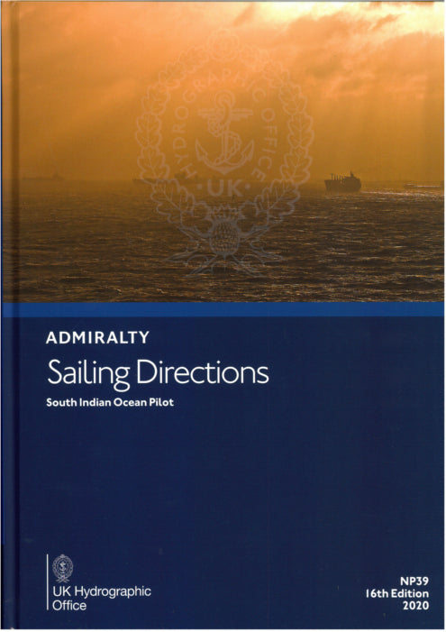 NP39 - South Indian Ocean Pilot. 16th ed.  2020