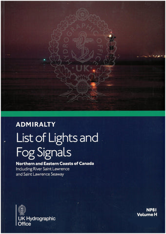 compare product NP81 - List of Lights Vol H.  6th, edition, 2025