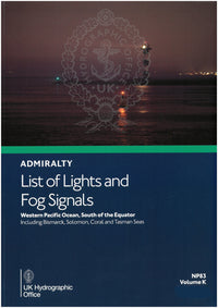 NP83 - List of Lights Vol K. 6th, edition 2026
