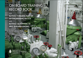 compare product On Board Training Record Book for Ratings Forming Part of an Engineering Watch and Ratings Qualifying as Able Seafarer Engine