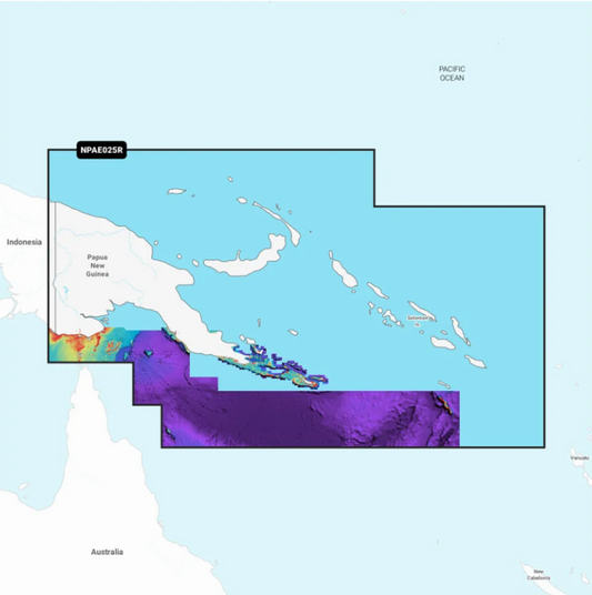 Navionics Platinum+™  Papua New Guinea & Solomon Islands (010-C1372-40)