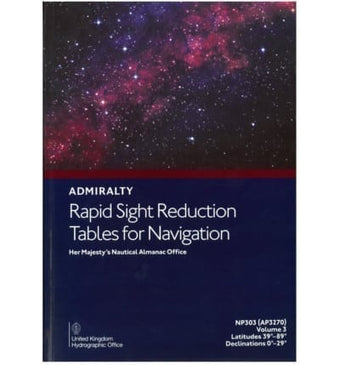 compare product NP303(3) Rapid Sight Reduction Tables (2019 release)