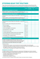 Steering Gear Test Routines Checklist (2023)