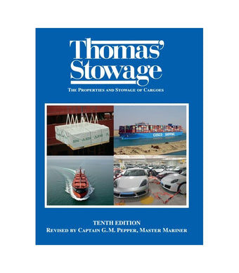 compare product Thomas' Stowage: The Properties & Stowage of Cargoes (Tenth Edition 2024)