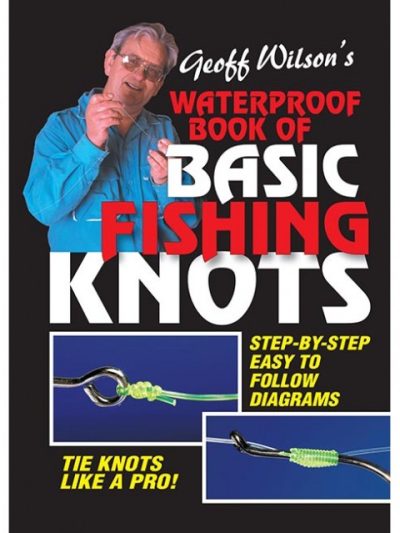 Waterproof book of basic fishing knots
