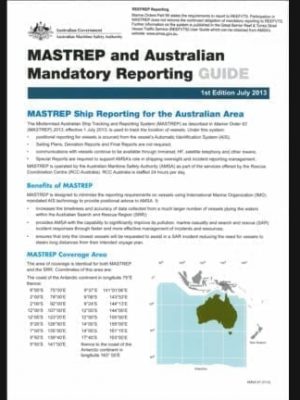 MASTREP and Australian Mandatory Reporting Guide 2016