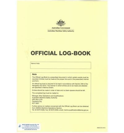 Official Log Book
