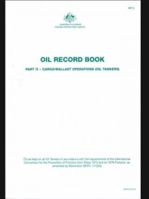 Oil Record Book - Part 2