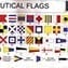 Nautical Flags Sticker